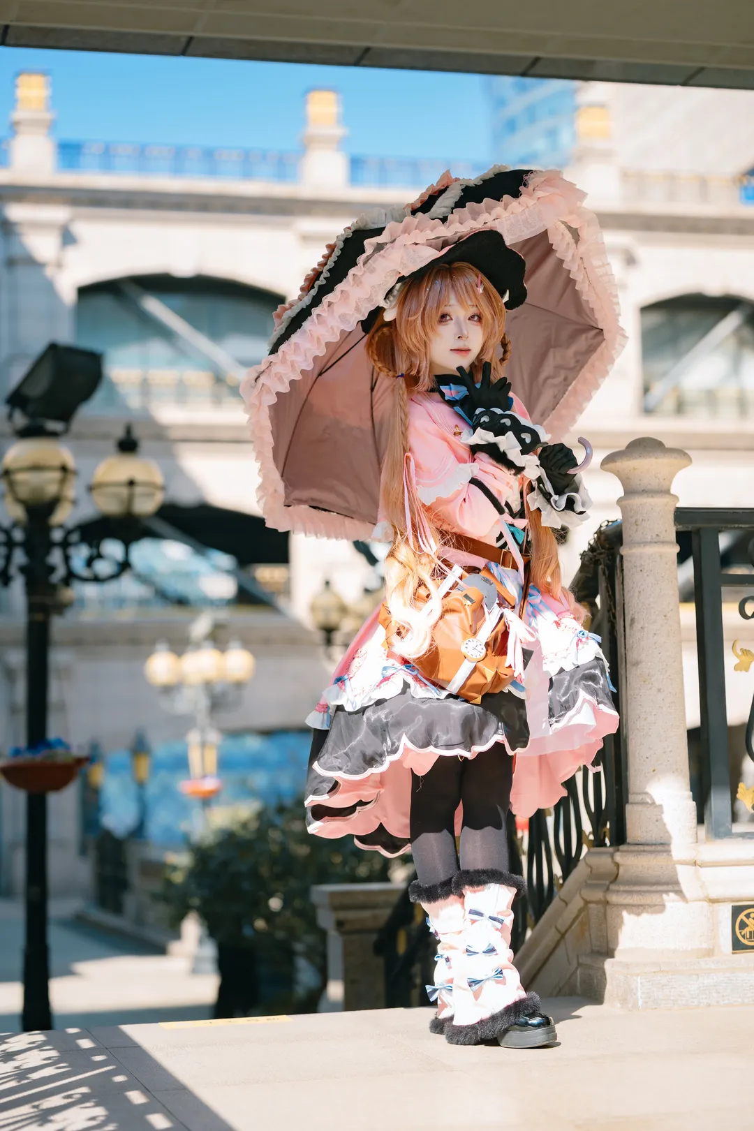明日方舟, 艾雅法拉cos, cosplay摄影, 户外场照, 索尼A7M5 - 第11张