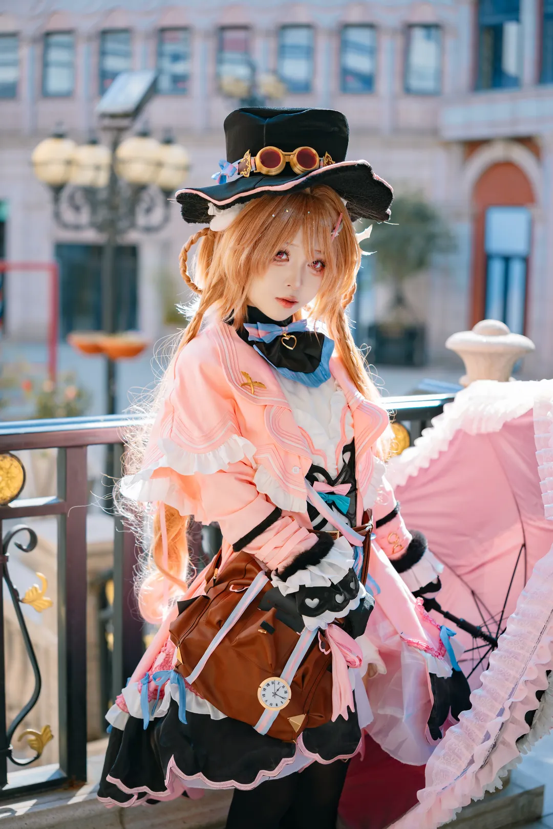 明日方舟, 艾雅法拉cos, cosplay摄影, 户外场照, 索尼A7M5 - 第7张