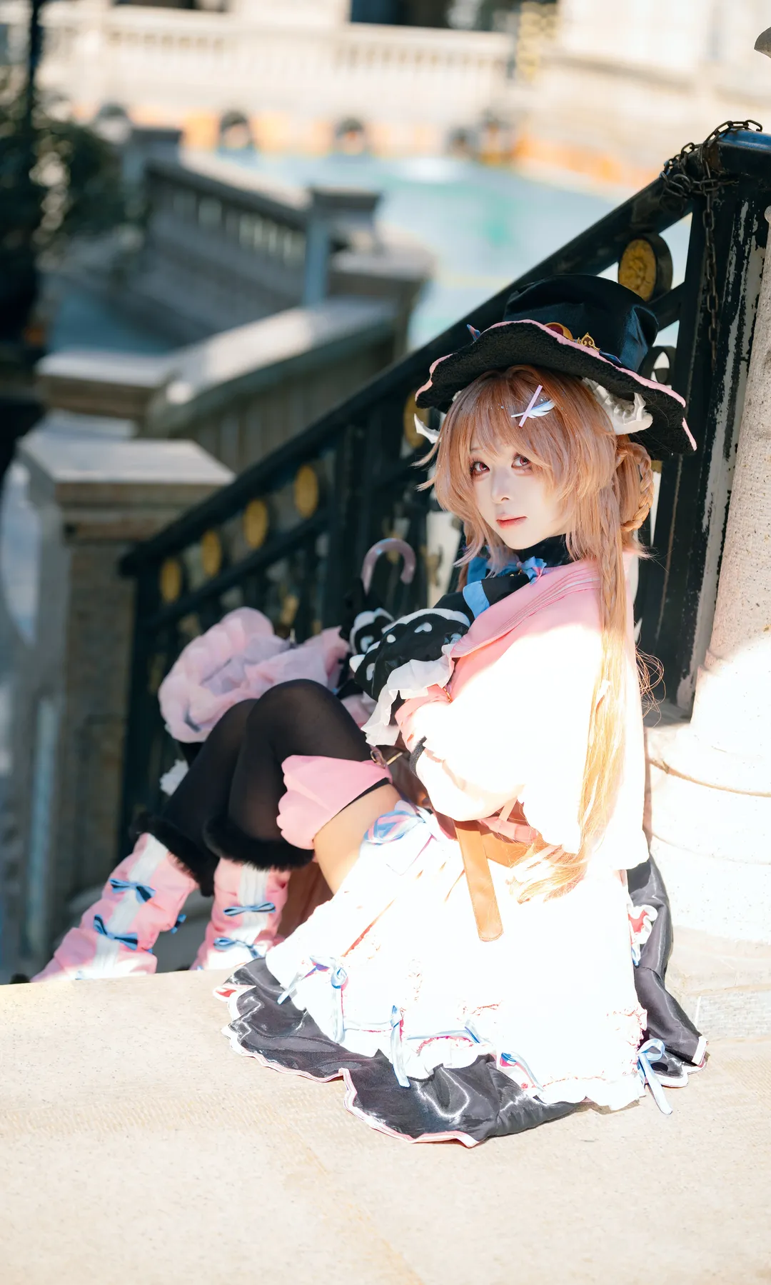 アークナイツ, エイヤフィヤトラ コスプレ, コスプレ撮影, 屋外ポートレート, ソニー A7M5 - 3枚目