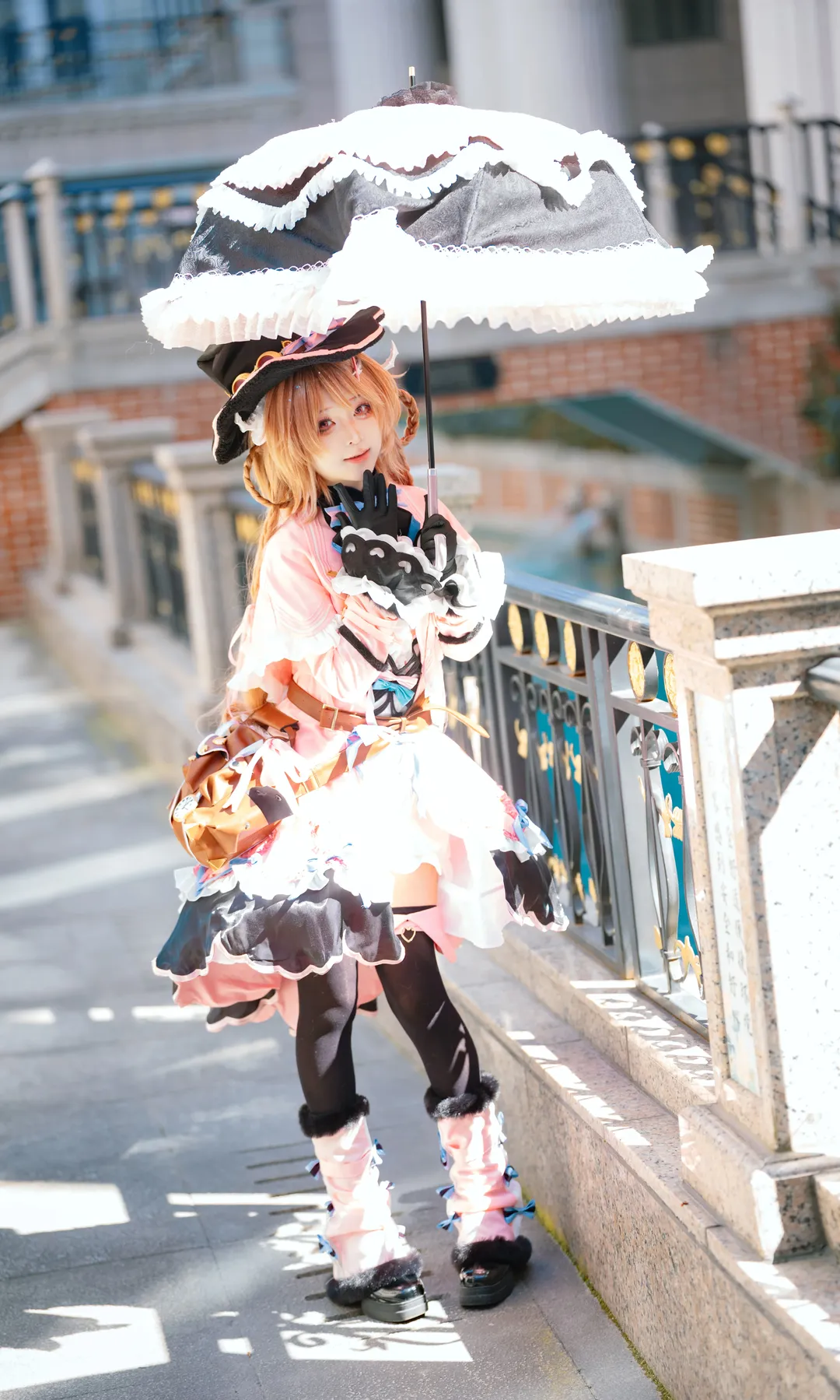 明日方舟, 艾雅法拉cos, cosplay摄影, 户外人像, 索尼A7M5