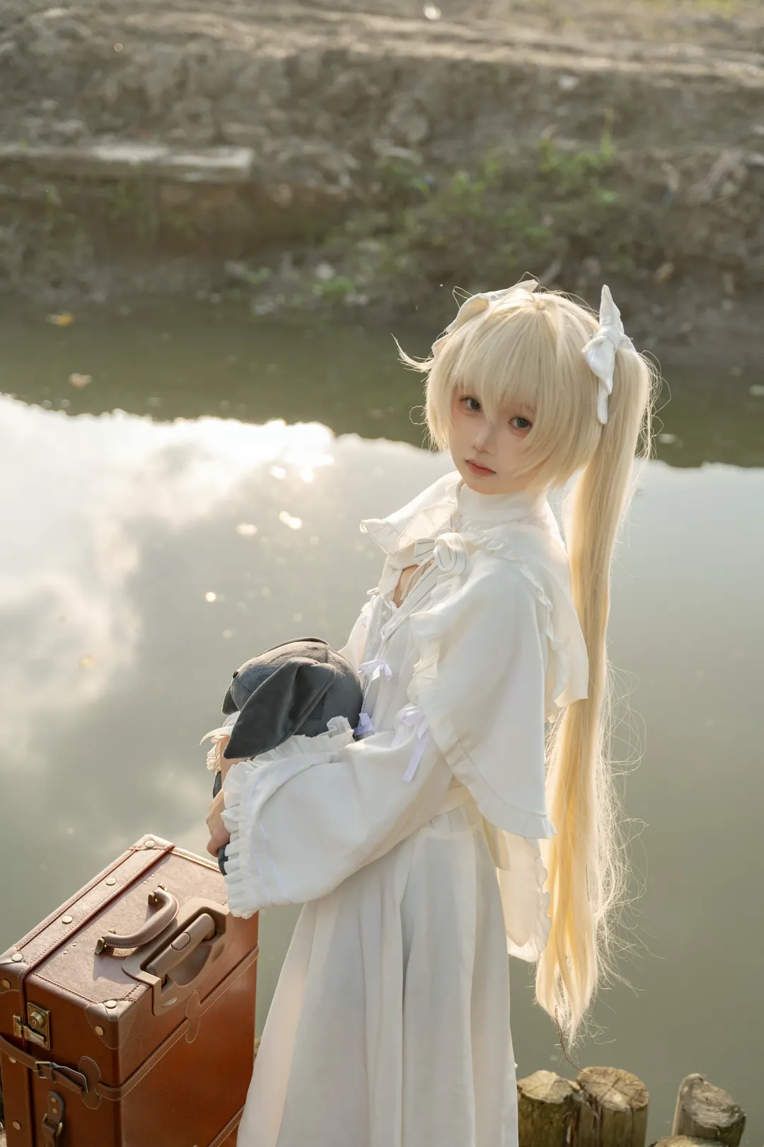Aesthetic Portrait, 2D, Kasugano Sora cosplay, Yosuga no Sora, Outdoor photography
