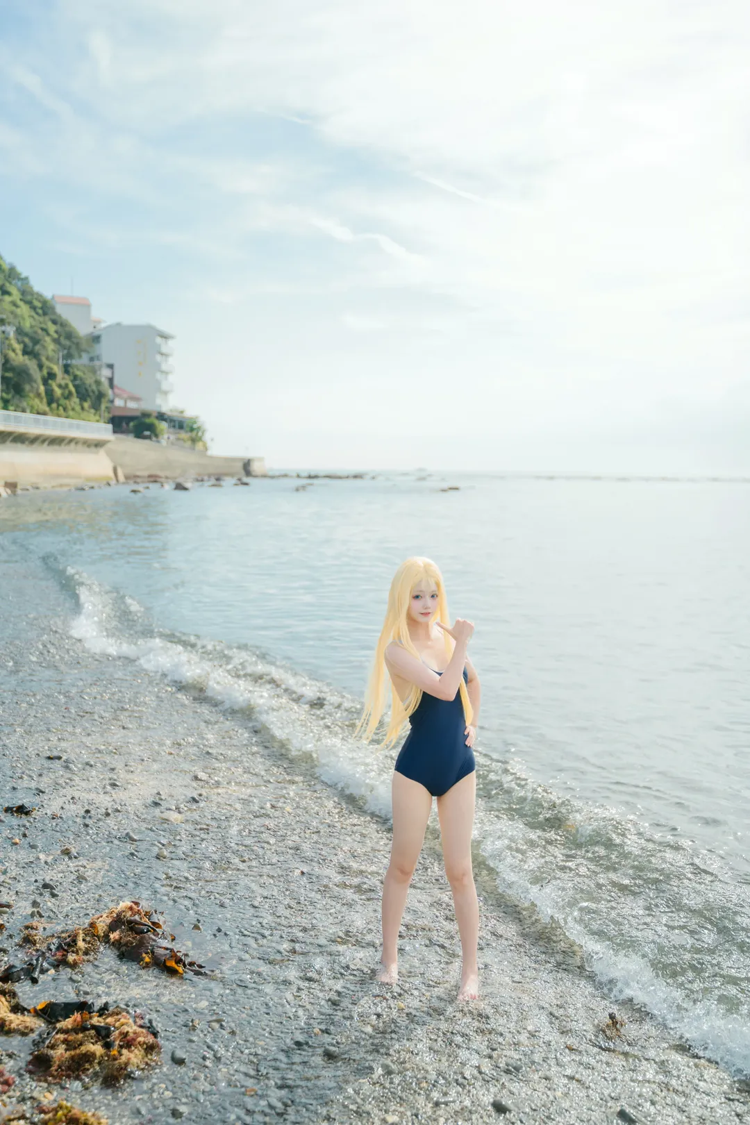 海辺の写真, 二次元コスプレ, 水着写真, 小舟潮 コスプレ, サマータイムレンダ - 2枚目