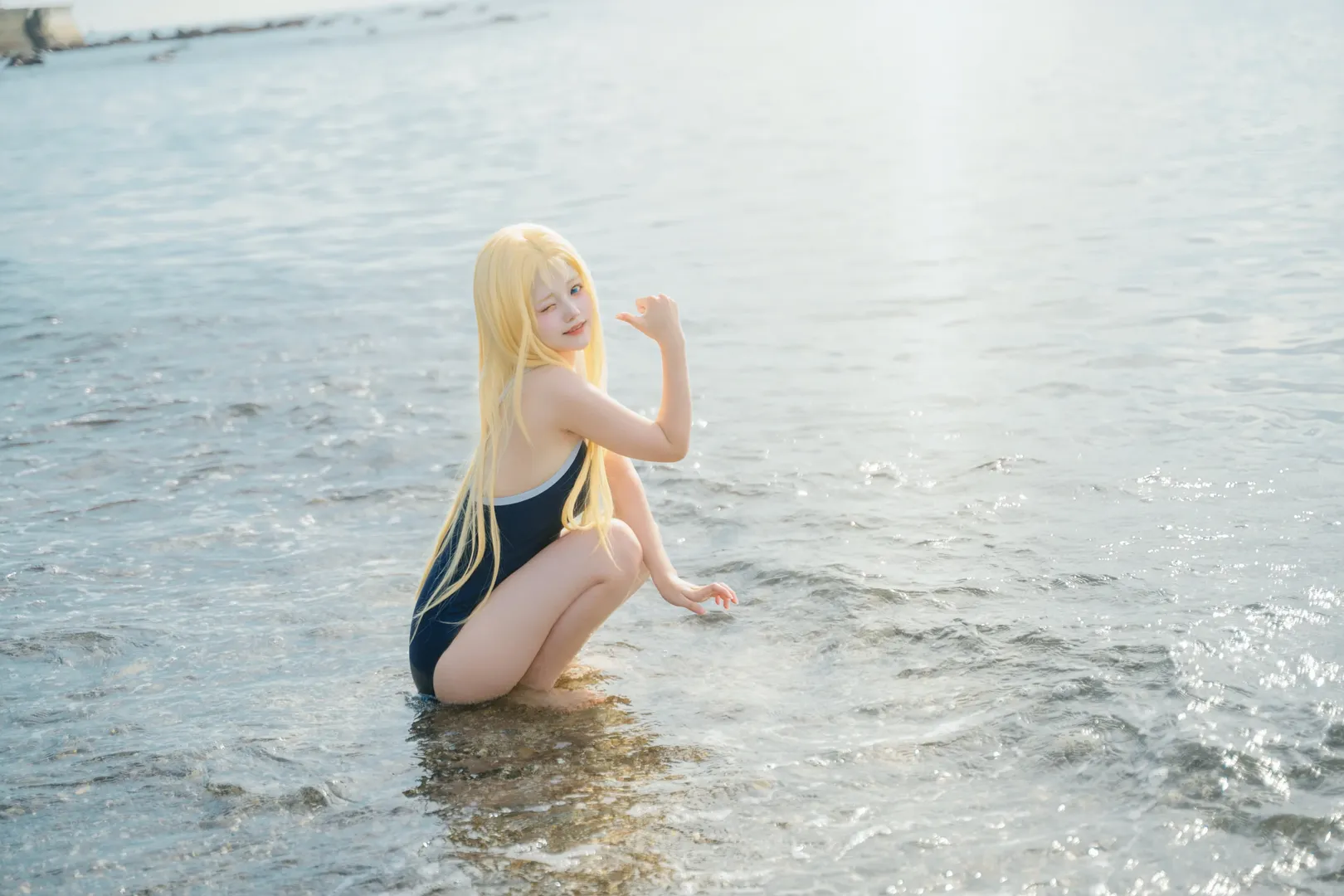 海辺の写真, 二次元コスプレ, 水着写真, 小舟潮 コスプレ, サマータイムレンダ - 5枚目