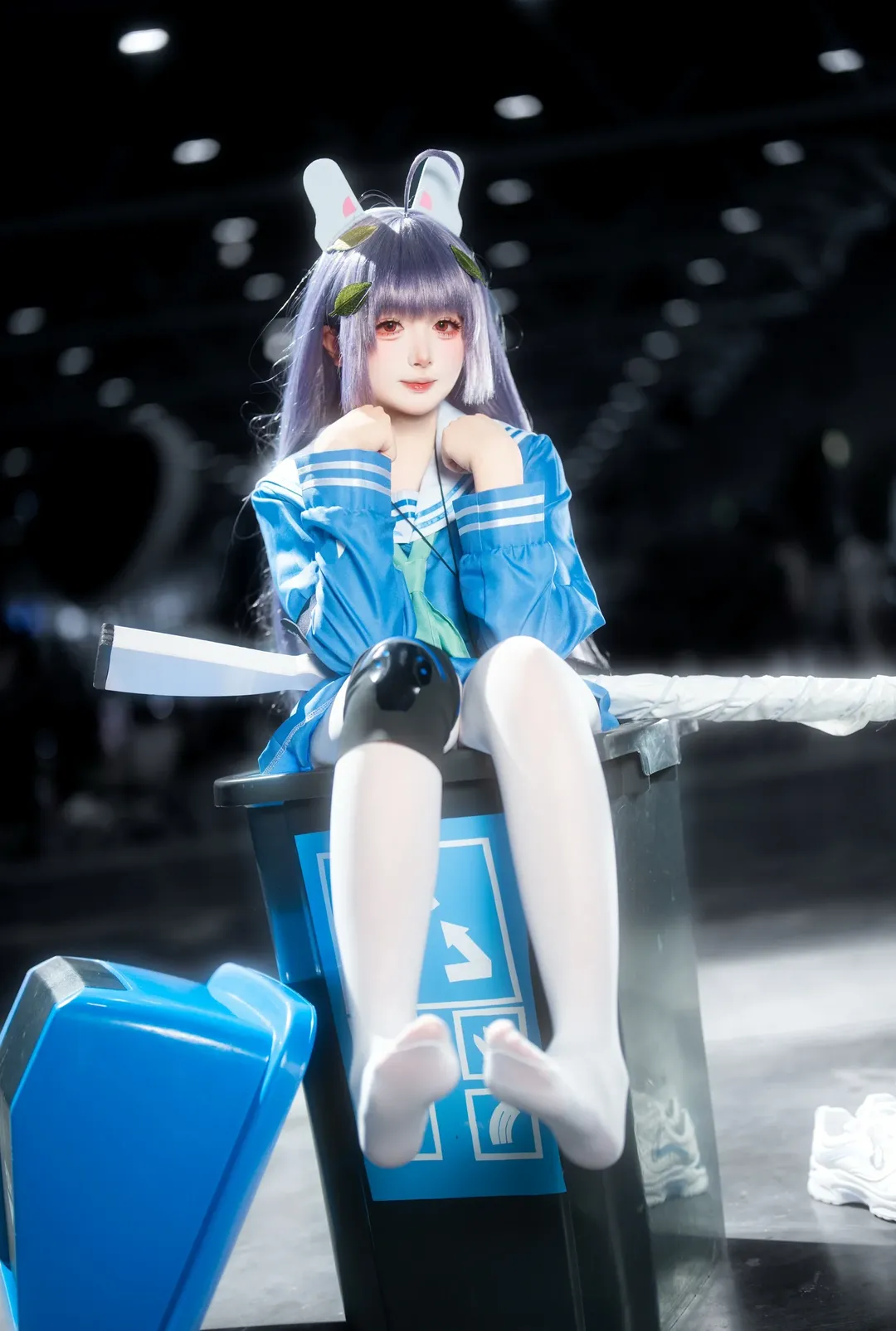 cosplay, 蔚藍檔案, 漫展攝影, 霞澤美遊cos, 二次元女孩