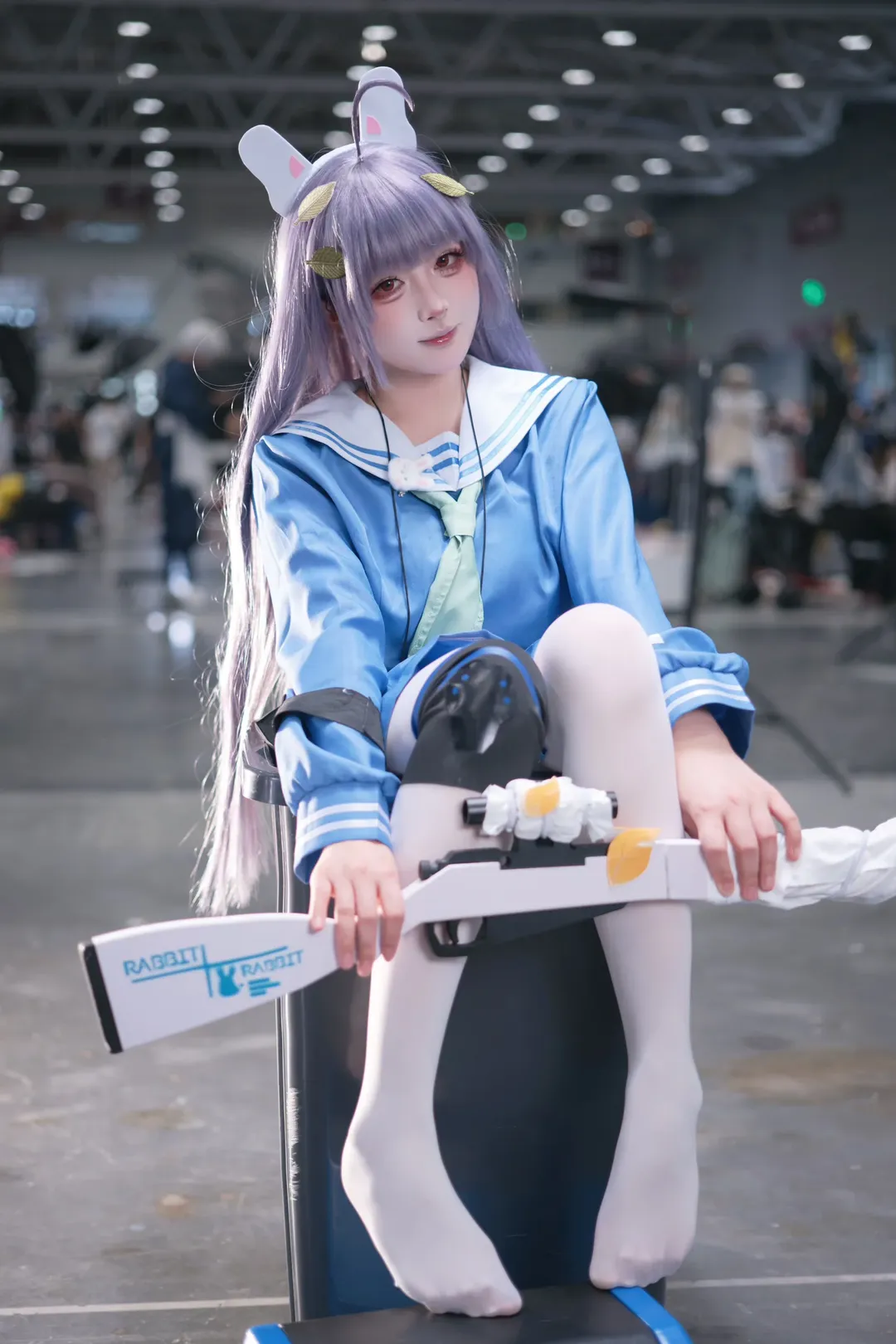 cosplay, 碧藍檔案, 兔耳造型, 漫展出片, 霞澤美遊cos