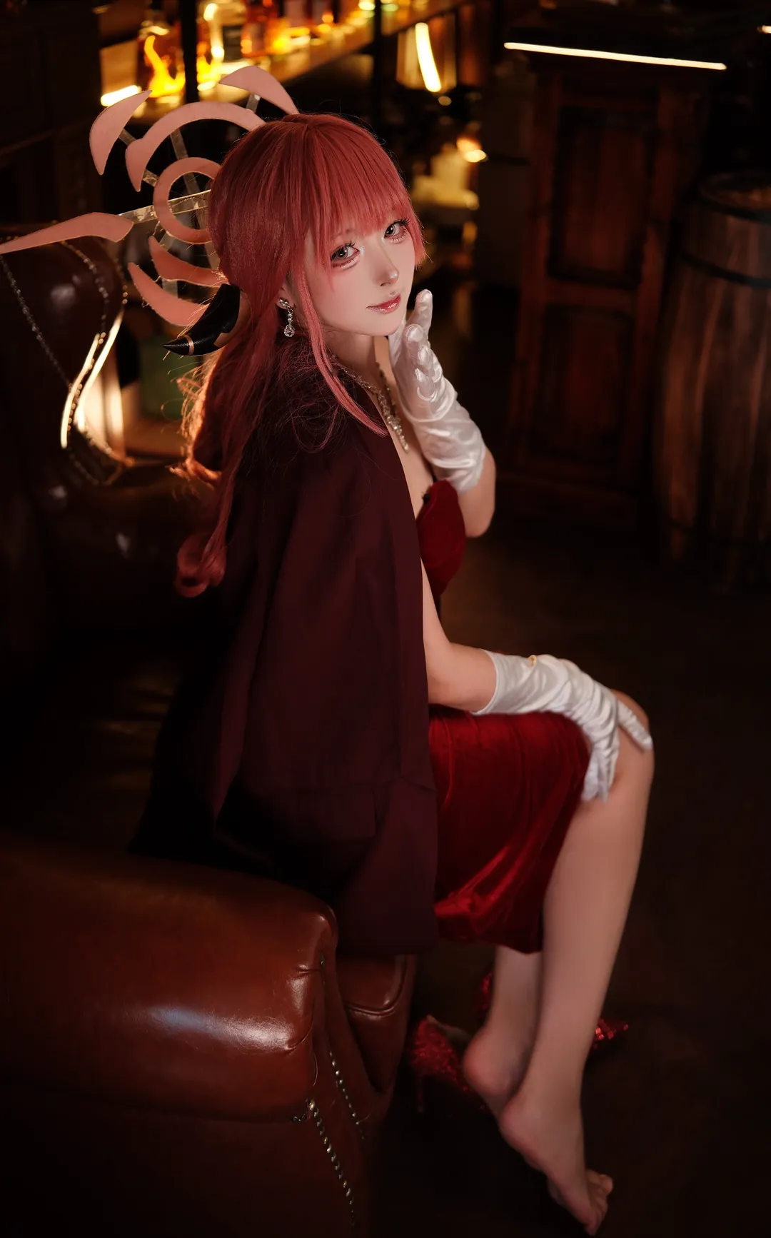 ブルーアーカイブ, コスプレ撮影, アル コスプレ, 深圳で撮影, バーの雰囲気 - 10枚目