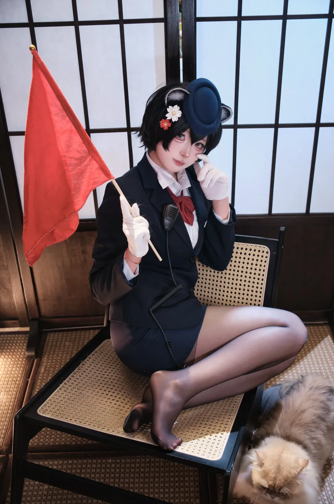 蔚蓝档案, 碧蓝档案, cosplay正片, 和风cosplay, 春日椿cos - 第3张