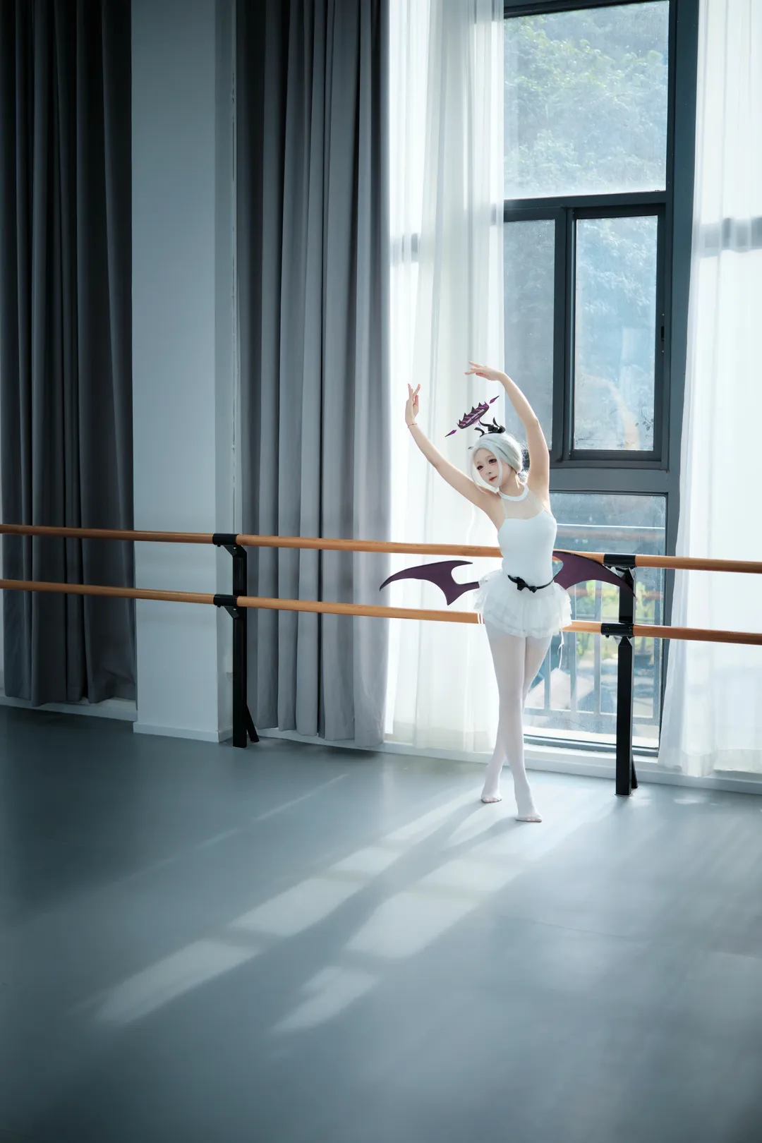 Blue Archive, Cosplay photography, Hina cosplay, Ballet, Dance photoshoot - Image 2