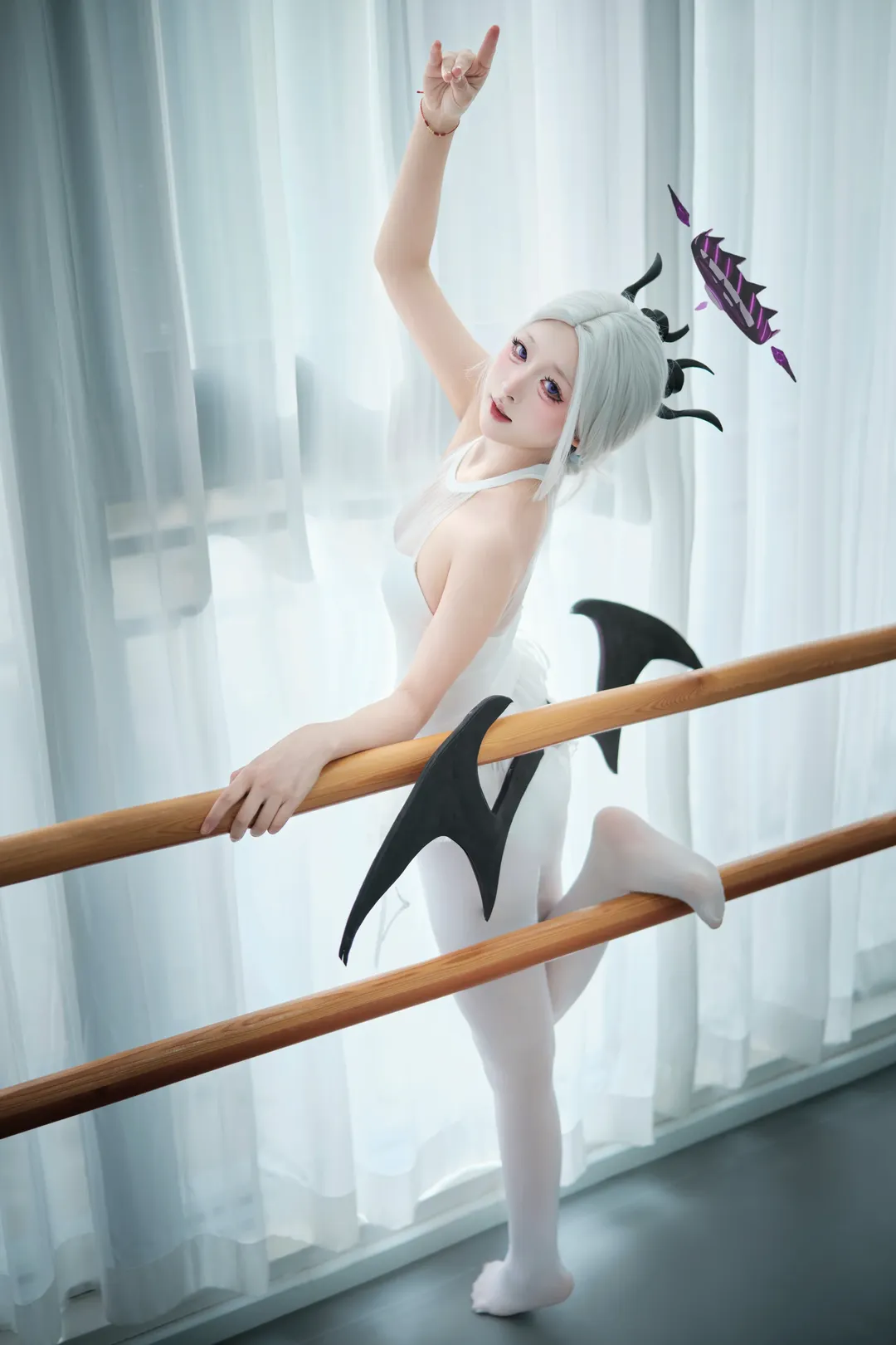 Blue Archive, Cosplay photography, Hina cosplay, Ballet, Dance photoshoot - Image 3