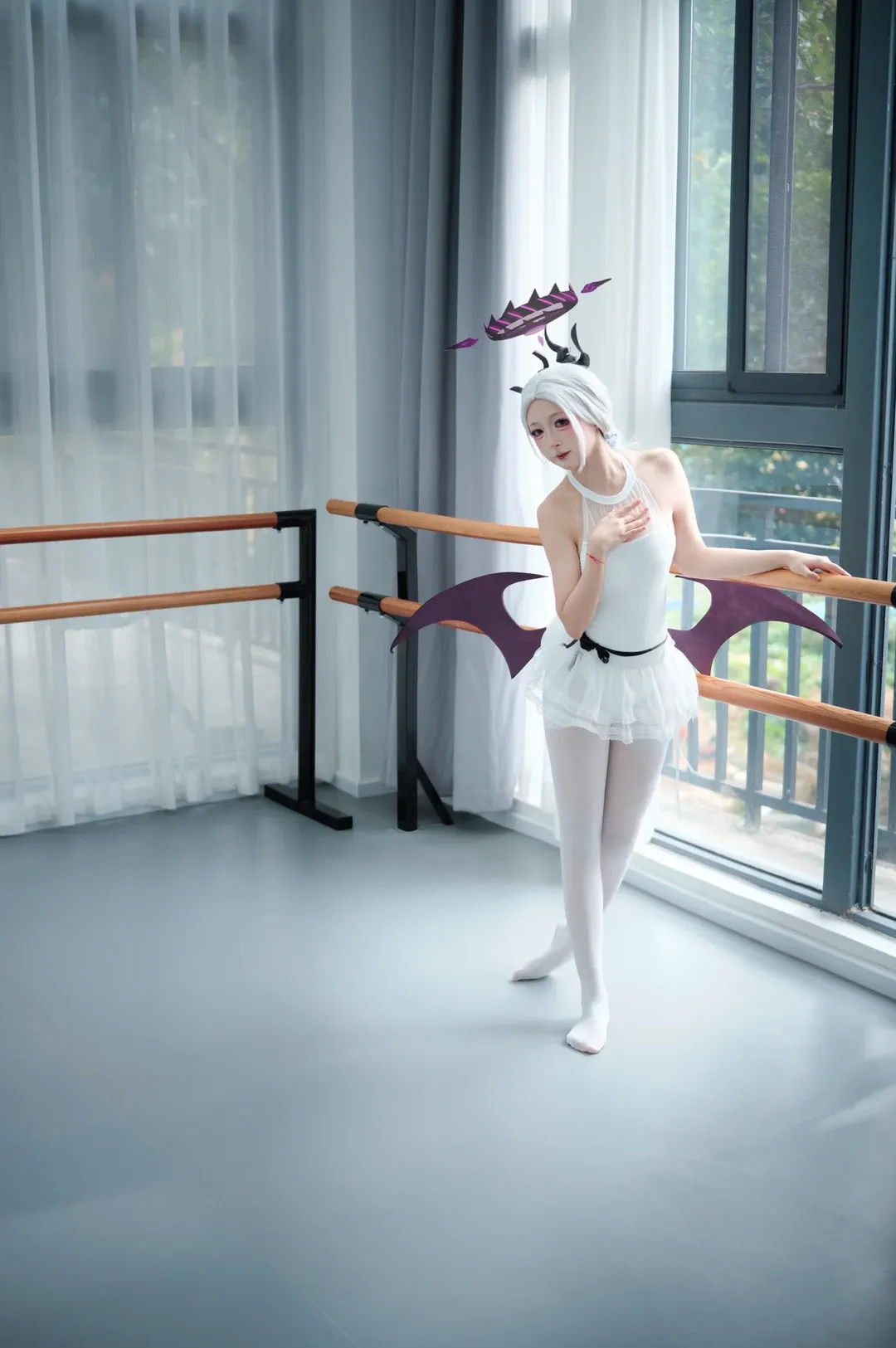 Blue Archive, Cosplay photography, Hina cosplay, Ballet, Dance photoshoot - Image 4