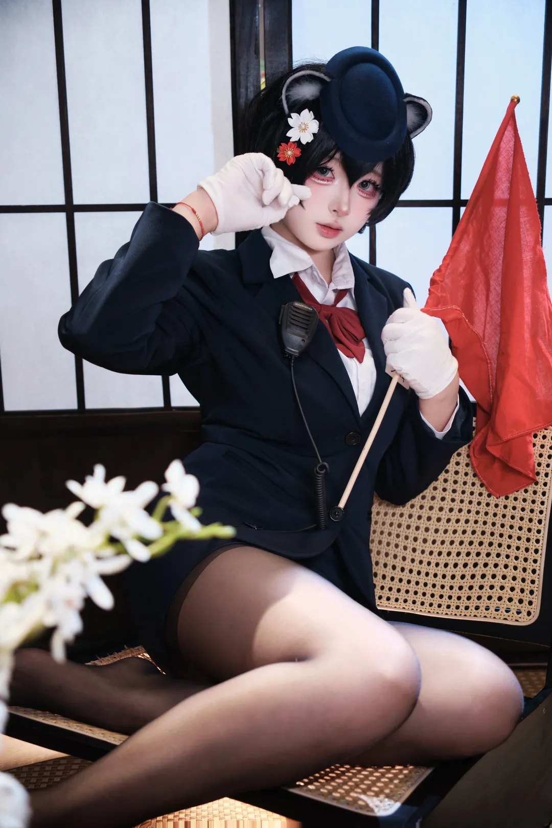 コスプレ, ブルーアーカイブ, 春日ツバキ コスプレ, ツバキ（ガイド）, 獣耳制服