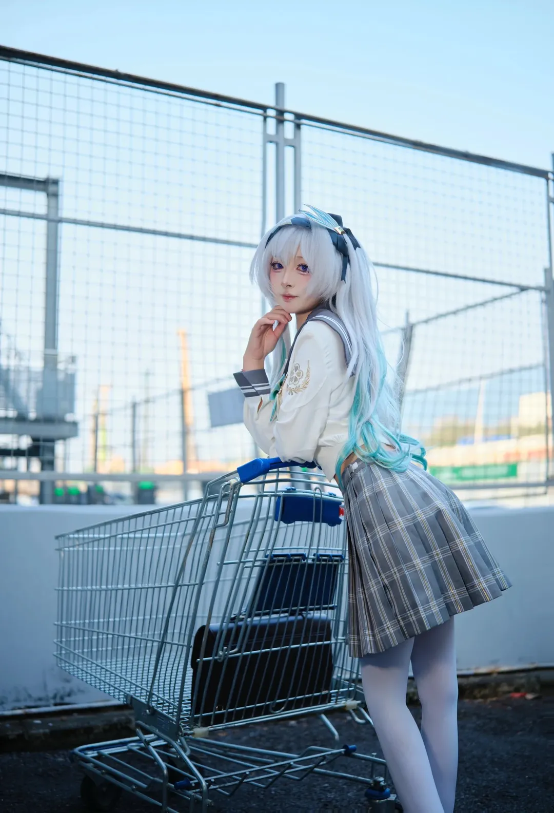 Cosplay, 角色还原, 流萤cos, 星穹铁道, 都市风 - 第2张