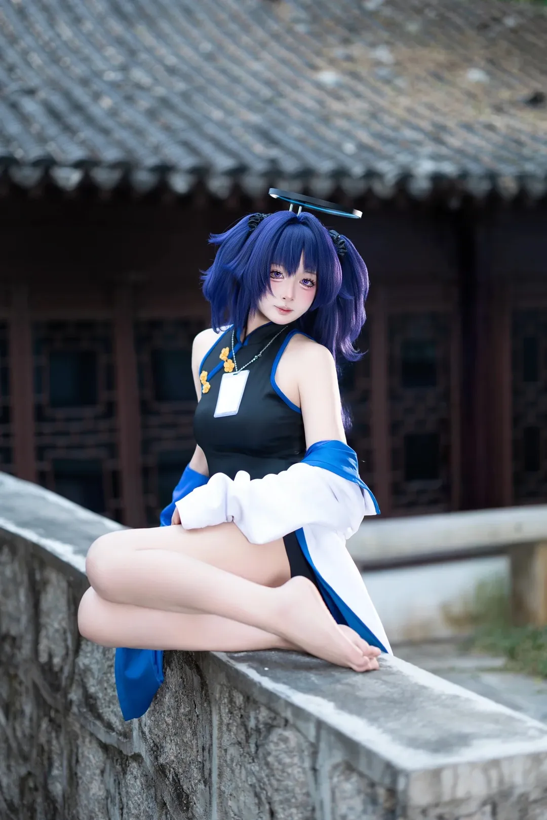 cosplay, 蔚蓝档案, 外景拍摄, 旗袍, 早濑优香cos