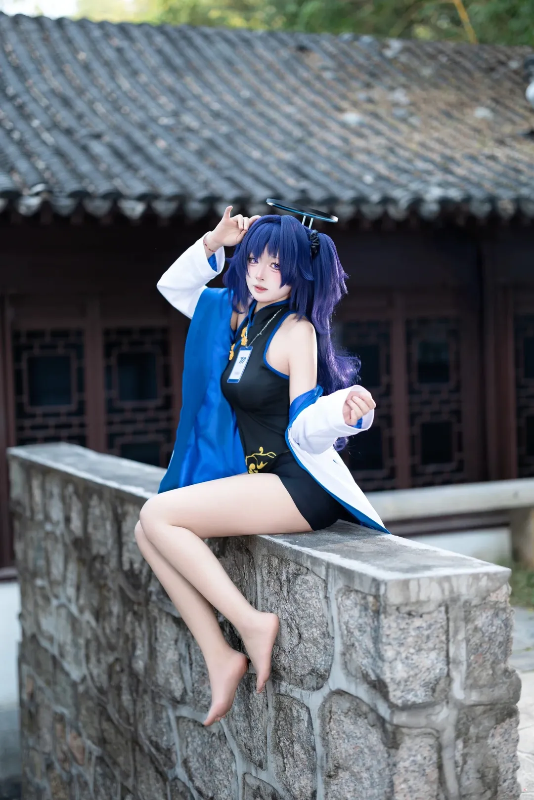 cosplay, 蔚蓝档案, 外景拍摄, 旗袍, 早濑优香cos - 第2张