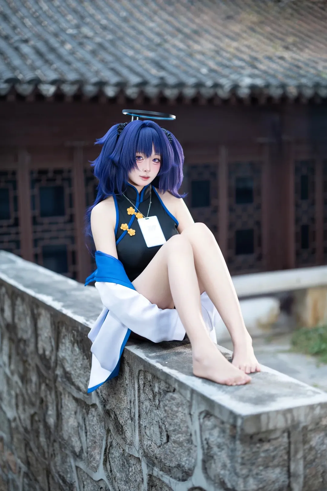 cosplay, 蔚蓝档案, 外景拍摄, 旗袍, 早濑优香cos - 第3张