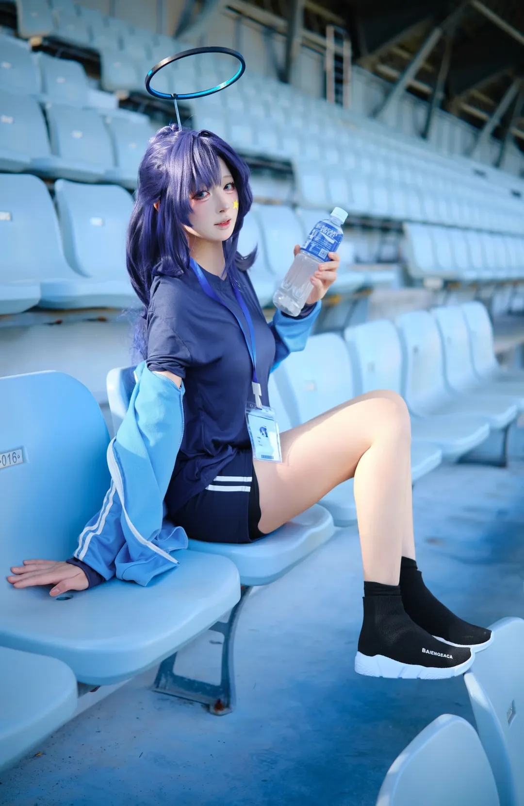 コスプレ, ブルーアーカイブ, ロケーション撮影, 早瀬ユウカコスプレ, 体操服