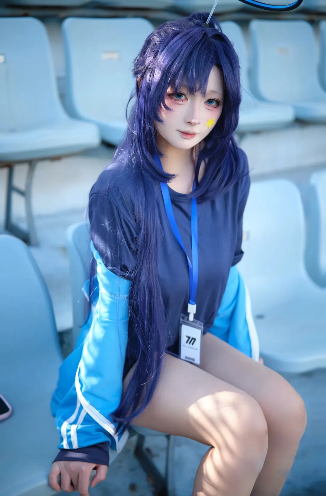 cosplay, 蔚蓝档案, 外景拍摄, 早濑优香cos, 体操服 - 第6张