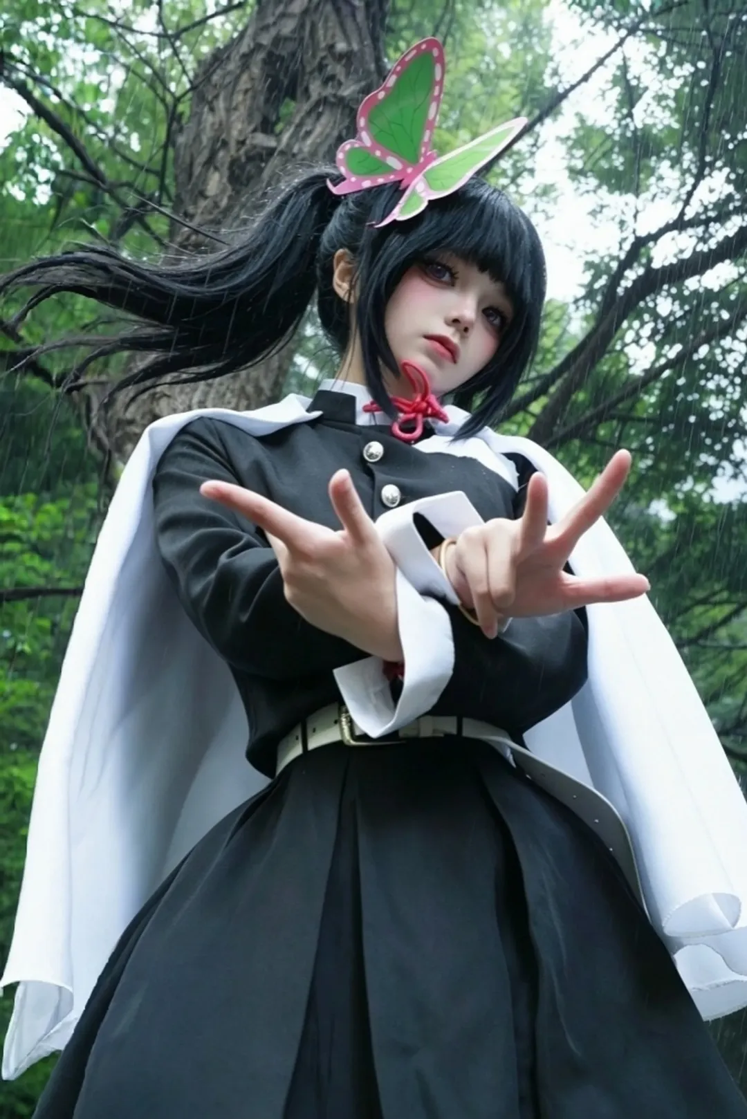 角色扮演, 鬼灭之刃, 漫展场照, 二次元cosplay, 栗花落香奈乎cos