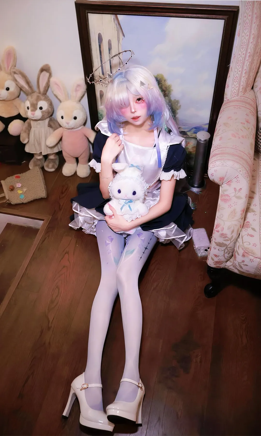 鸣潮, 二次元摄影, 私设cos, 女仆装, 莫宁cos - 第2张