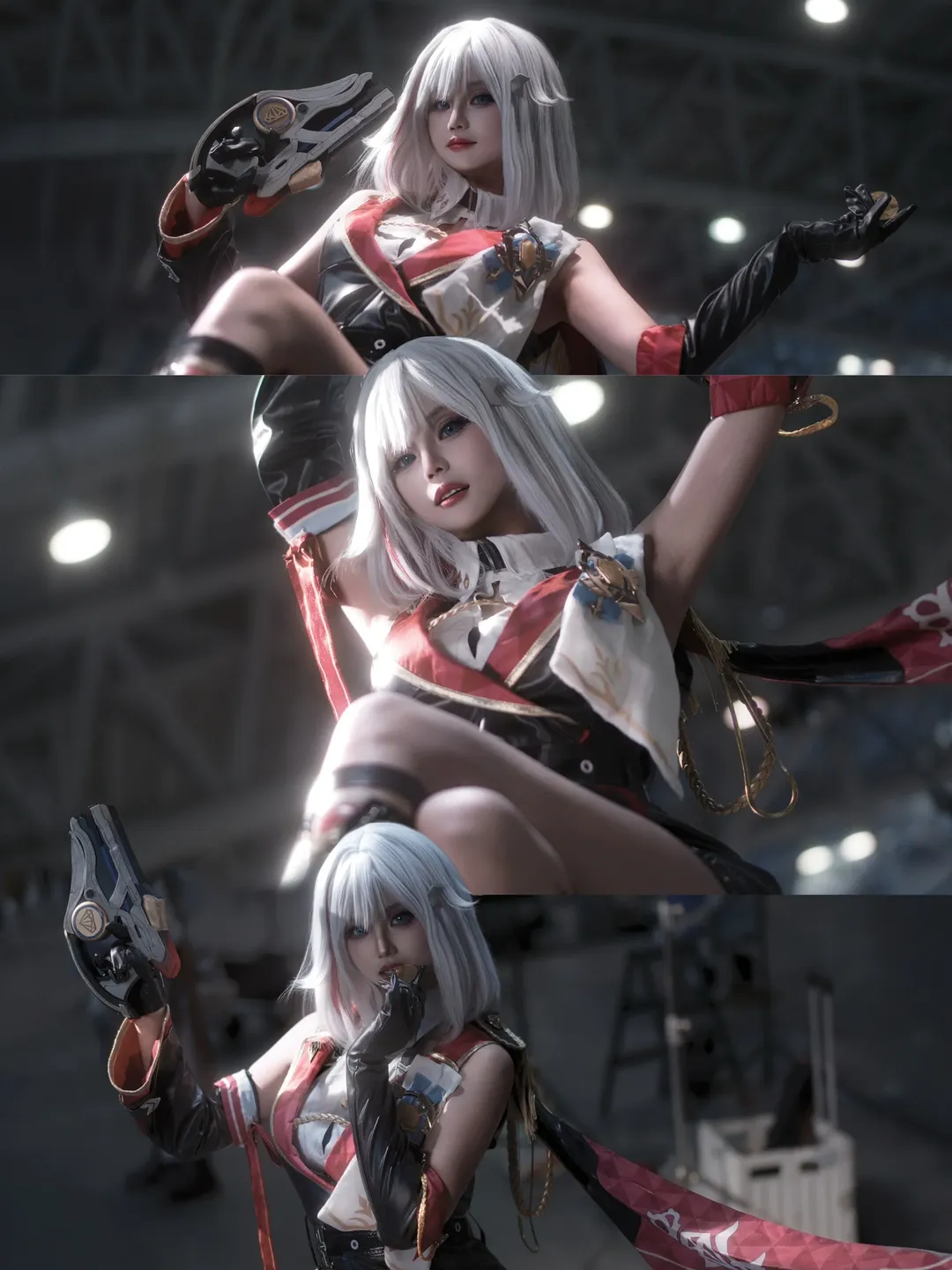 崩坏星穹铁道, 漫展返图, cosplay动作参考, 暗调摄影, 托帕cos - 第1张