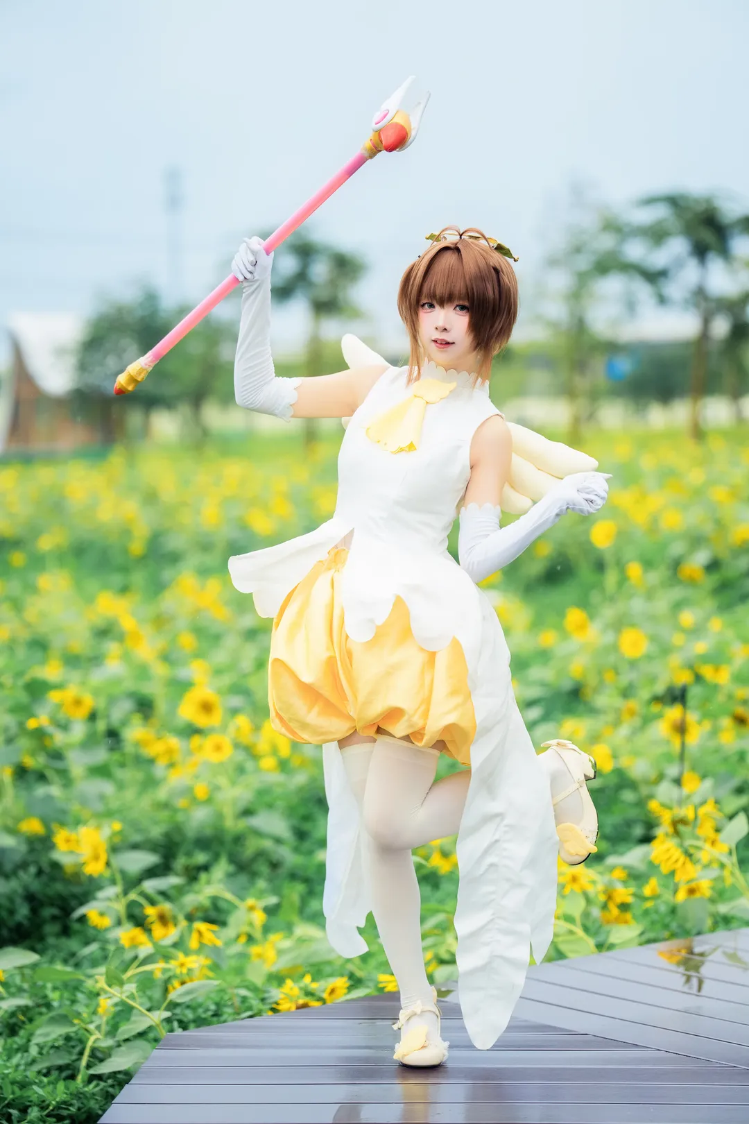 木之本樱cos, 魔卡少女樱, 百变小樱, 向日葵, 小樱战斗服 - 第10张