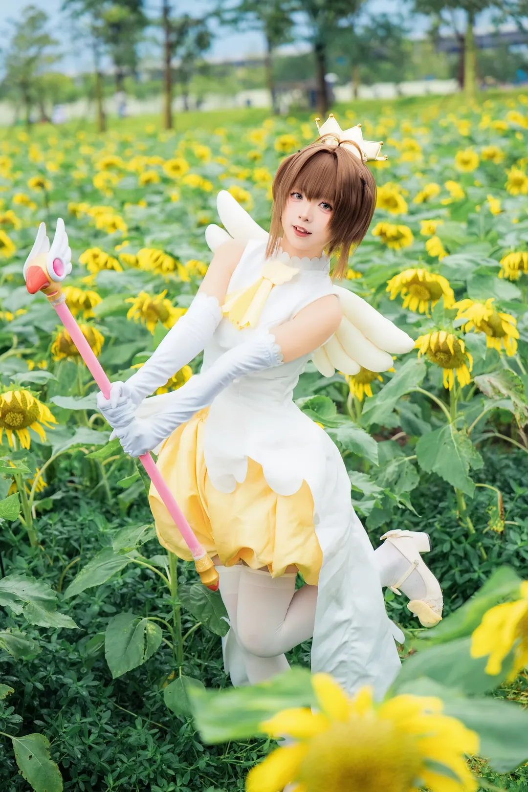 木之本樱cos, 魔卡少女樱, 百变小樱, 向日葵, 小樱战斗服 - 第11张