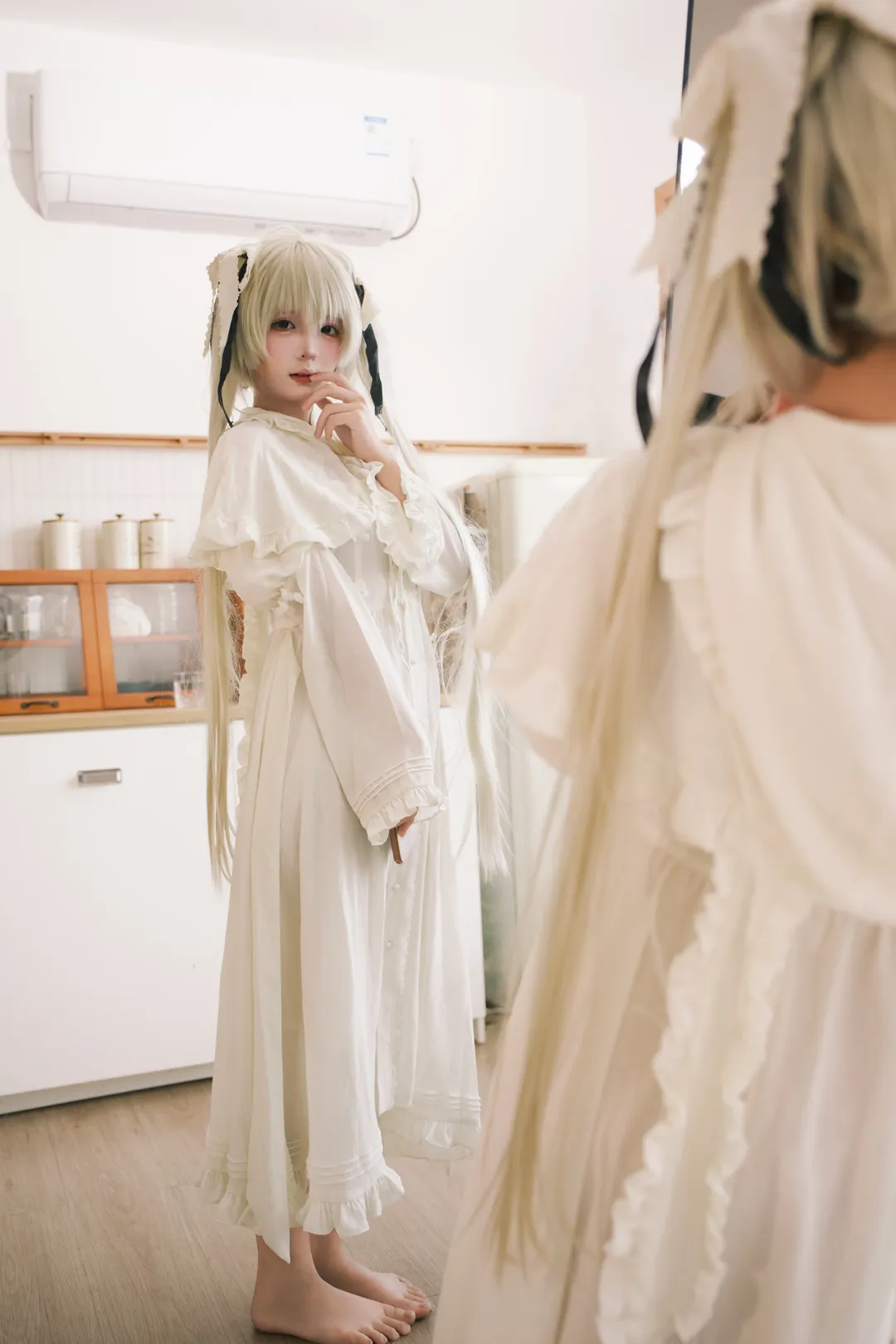二次元撮影, 春日野穹コスプレ, 縁の空, ピクセルケーキ レタッチ, おうちの雰囲気 - 12枚目