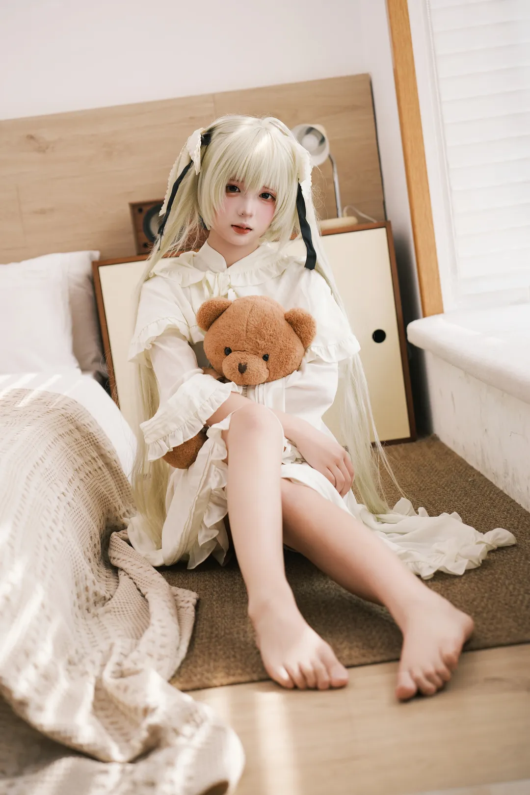 二次元撮影, 春日野穹コスプレ, 縁の空, ピクセルケーキ レタッチ, おうちの雰囲気 - 9枚目