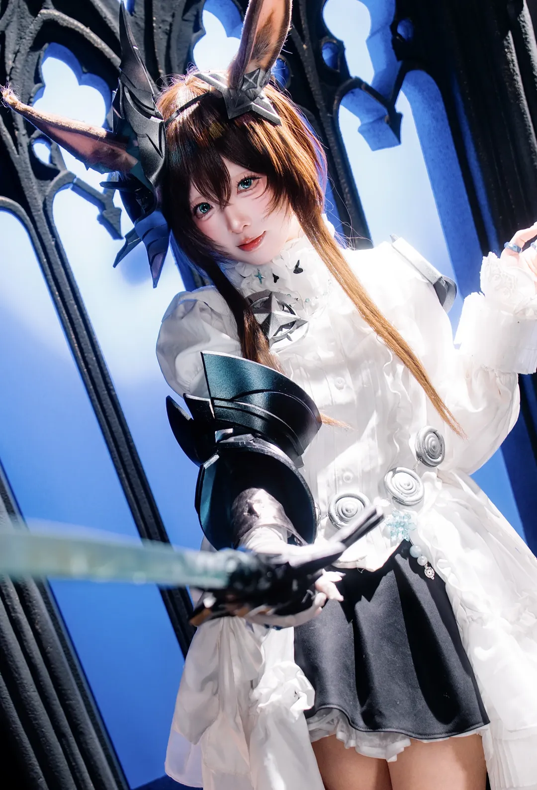 ゴシック風, 二次元コスプレ, アークナイツ, アーミヤ コスプレ, 獣耳娘 - 8枚目