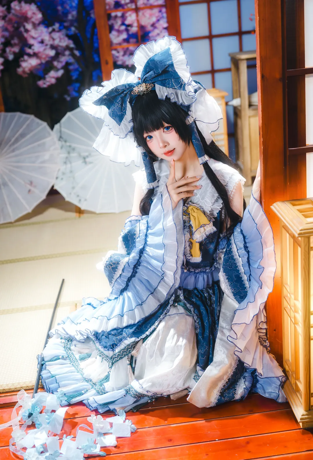 二次元, 博丽灵梦cos, 东方project, cosplay摄影, 和风巫女