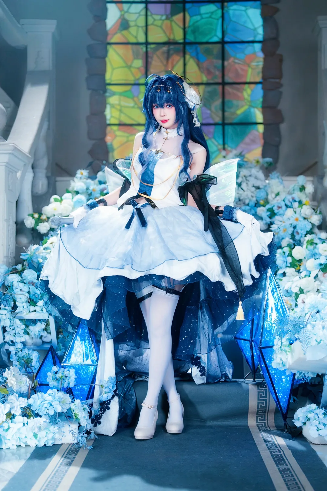 二次元cosplay, 明日方舟, cos摄影, 星极cos, 星极正片