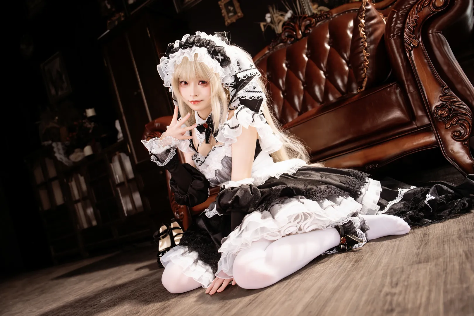 二次元撮影, アズールレーン, ゴシック様式, フォーミダブル コスプレ, メイド服コスプレ - 4枚目