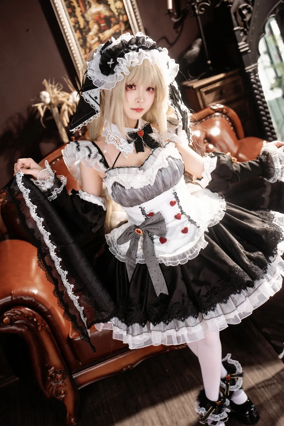 二次元撮影, アズールレーン, ゴシック様式, フォーミダブル コスプレ, メイド服コスプレ - 6枚目