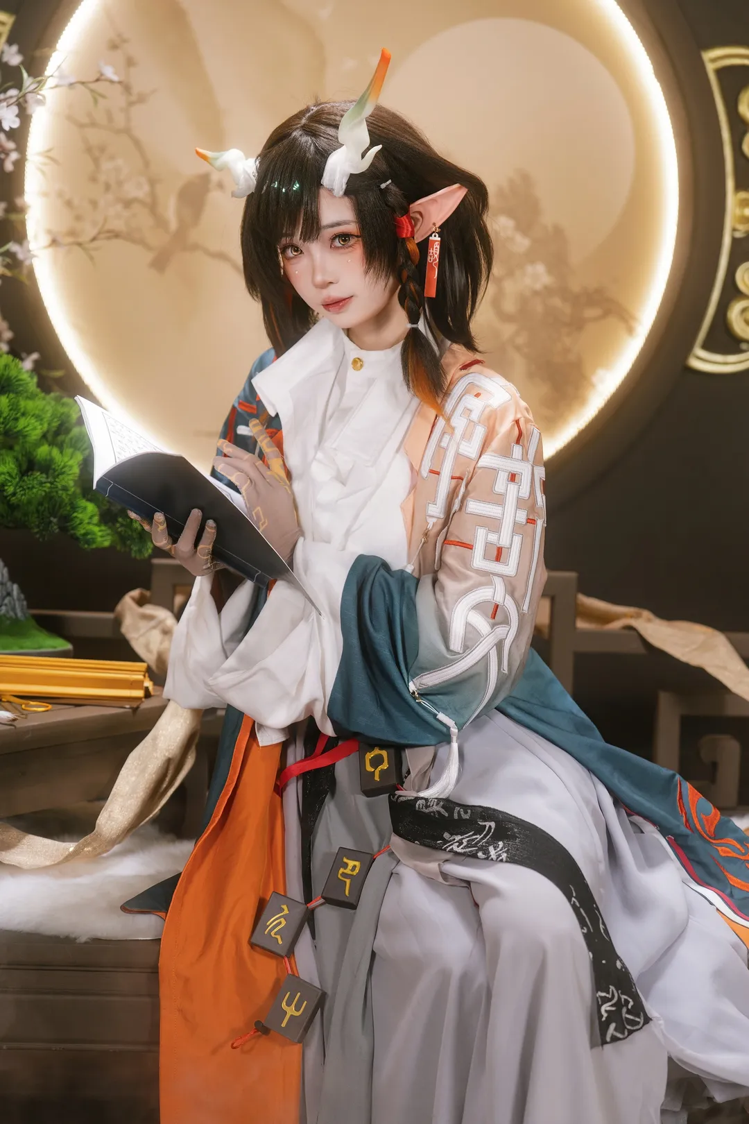 明日方舟, 国风cosplay, cosplay摄影, 颉cos, 中式奇幻 - 第2张