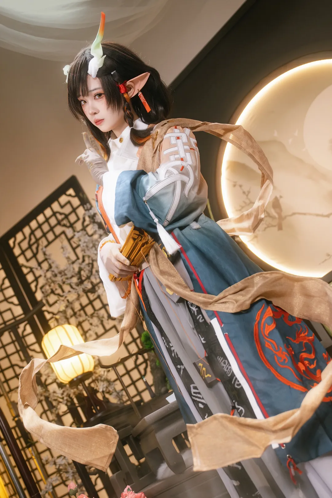 明日方舟, 国风cosplay, cosplay摄影, 颉cos, 中式奇幻 - 第6张