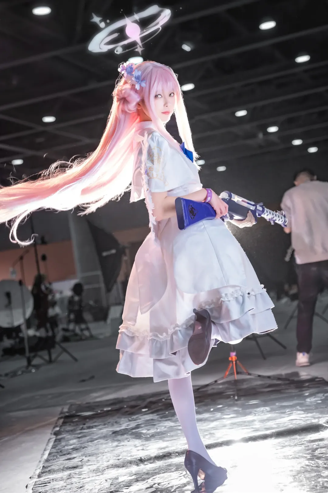 Character accuracy, Blue Archive, Firefly ACG Expo, Misono Mika cosplay, Convention photography