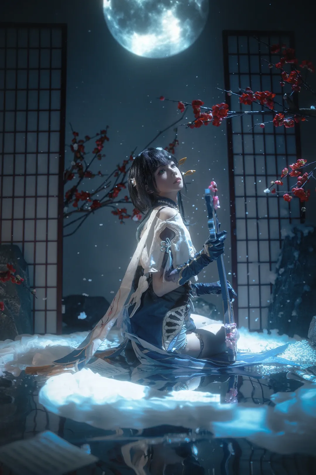 氛围感, cosplay, 人像摄影, 自置景, 光影艺术 - 第5张