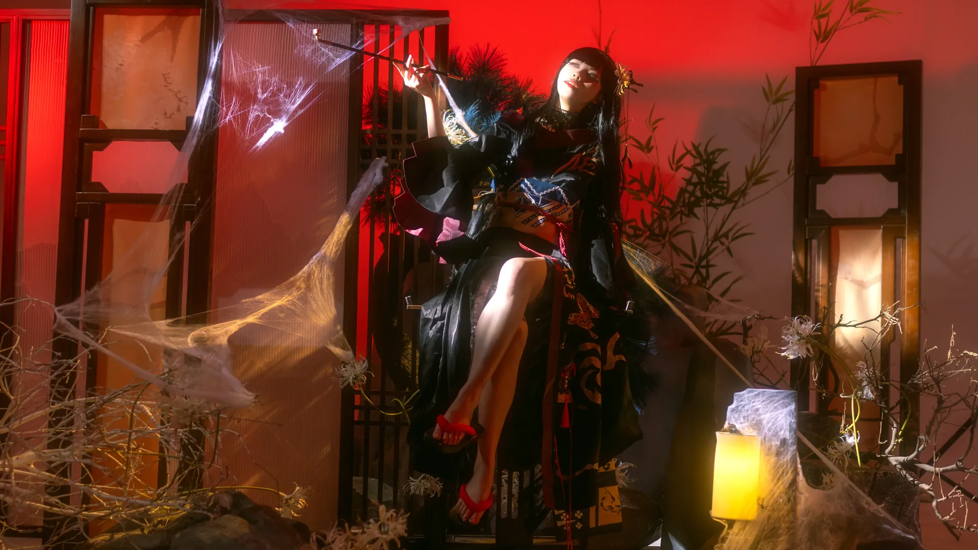 氛围感, cosplay, 人像摄影, 自置景, 光影艺术 - 第7张