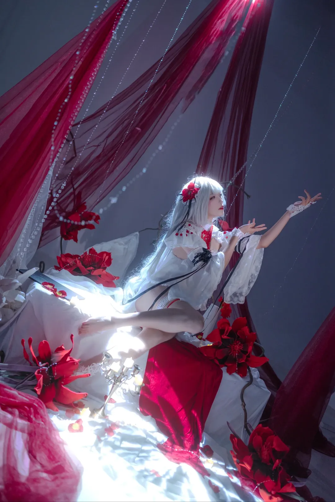 氛围感, cosplay, 人像摄影, 自置景, 光影艺术 - 第8张