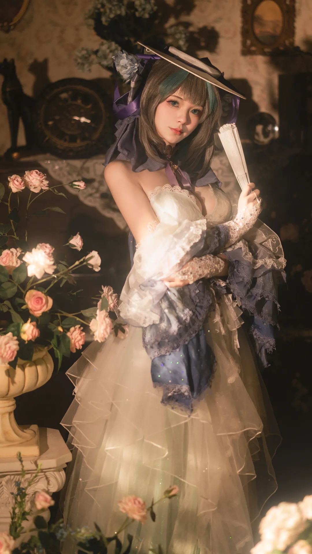 Aesthetic Portrait, Character accuracy, Cheshire Cosplay, Azur Lane, Formal dress styling