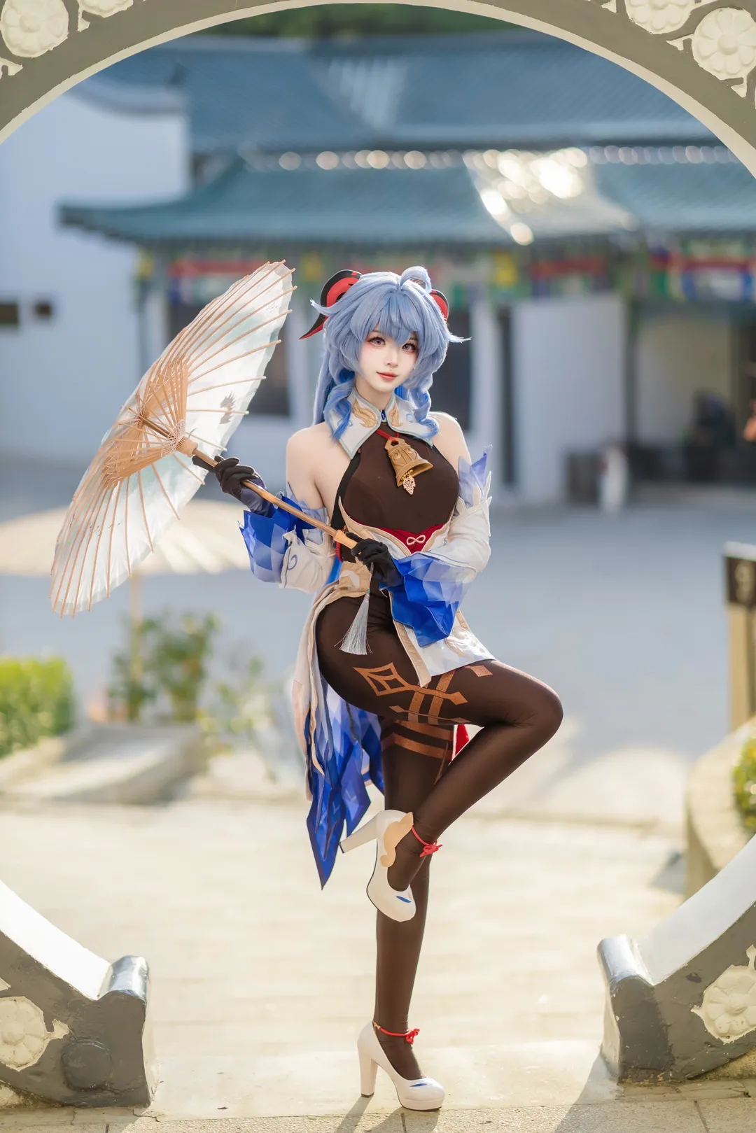 角色扮演, 原神, 甘雨cos, 国风摄影, 武汉古琴台