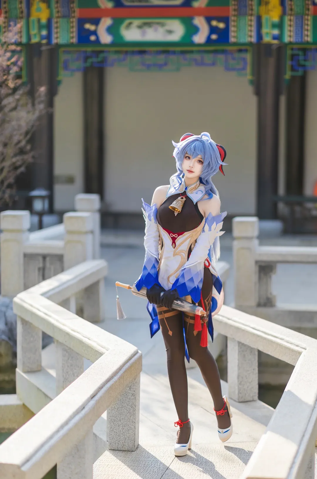 角色扮演, 原神, 甘雨cos, 國風攝影, 武漢古琴臺 - 第2張