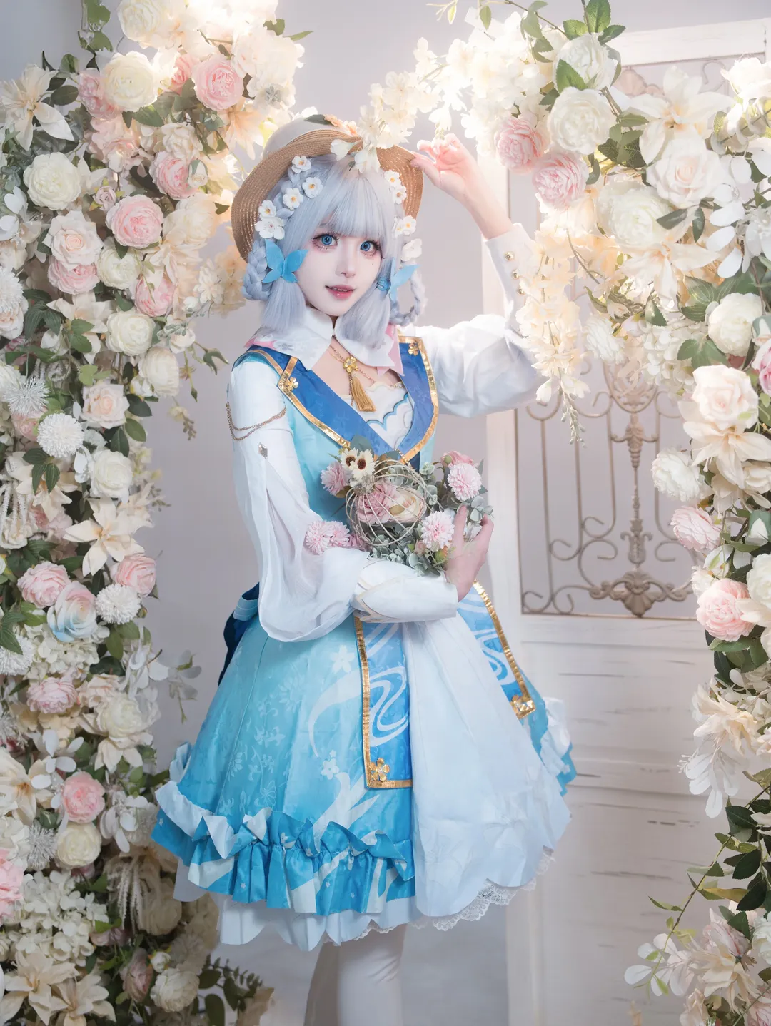 原神, 唯美摄影, 神里绫华cos, 梦幻风格, 角色Cos - 第3张
