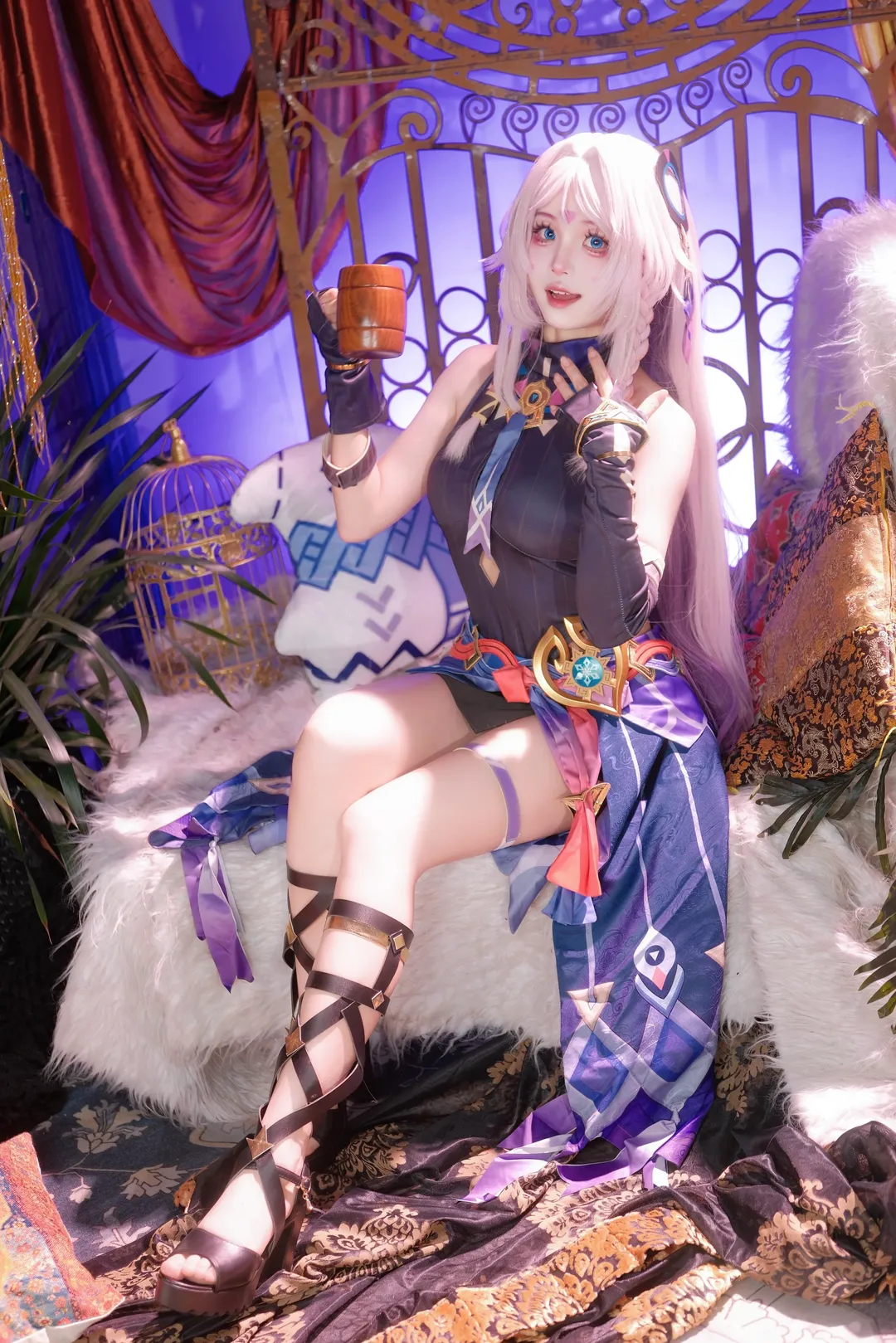 Cosplay, 原神, 角色還原, 氛圍感攝影, 茜特菈莉cos
