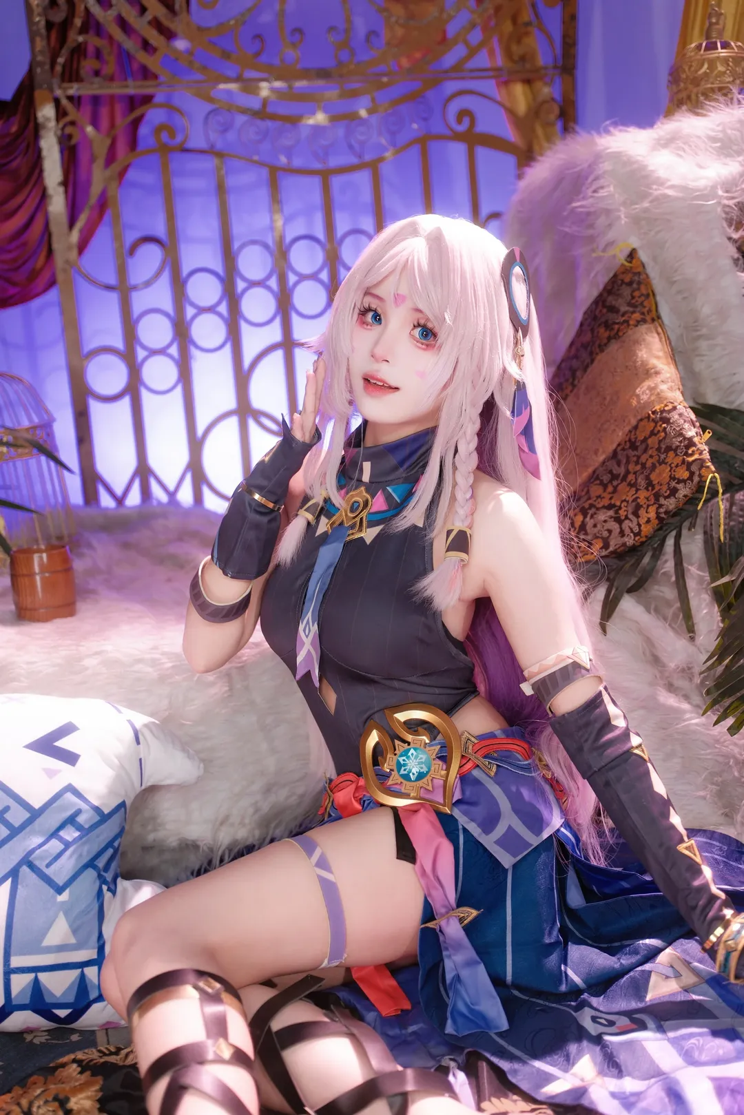 Cosplay, 原神, 角色还原, 氛围感摄影, 茜特菈莉cos - 第4张