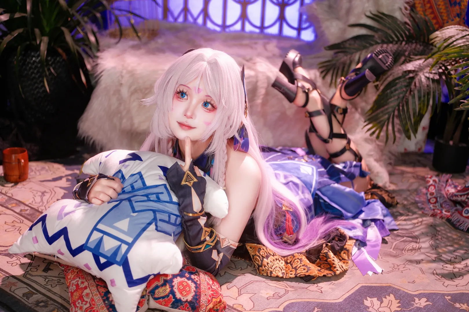 原神, 氛圍感, cosplay, 茜特菈莉cos, 高顏值