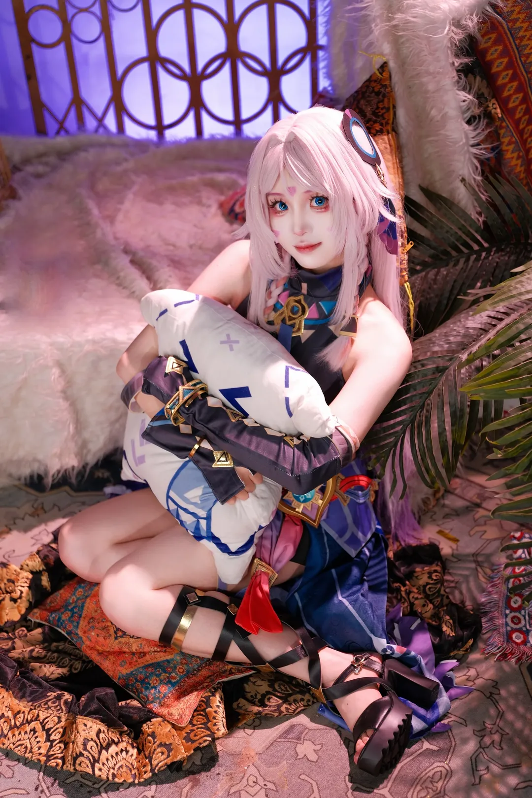 原神, 氛围感, cosplay, 茜特菈莉cos, 高颜值 - 第4张