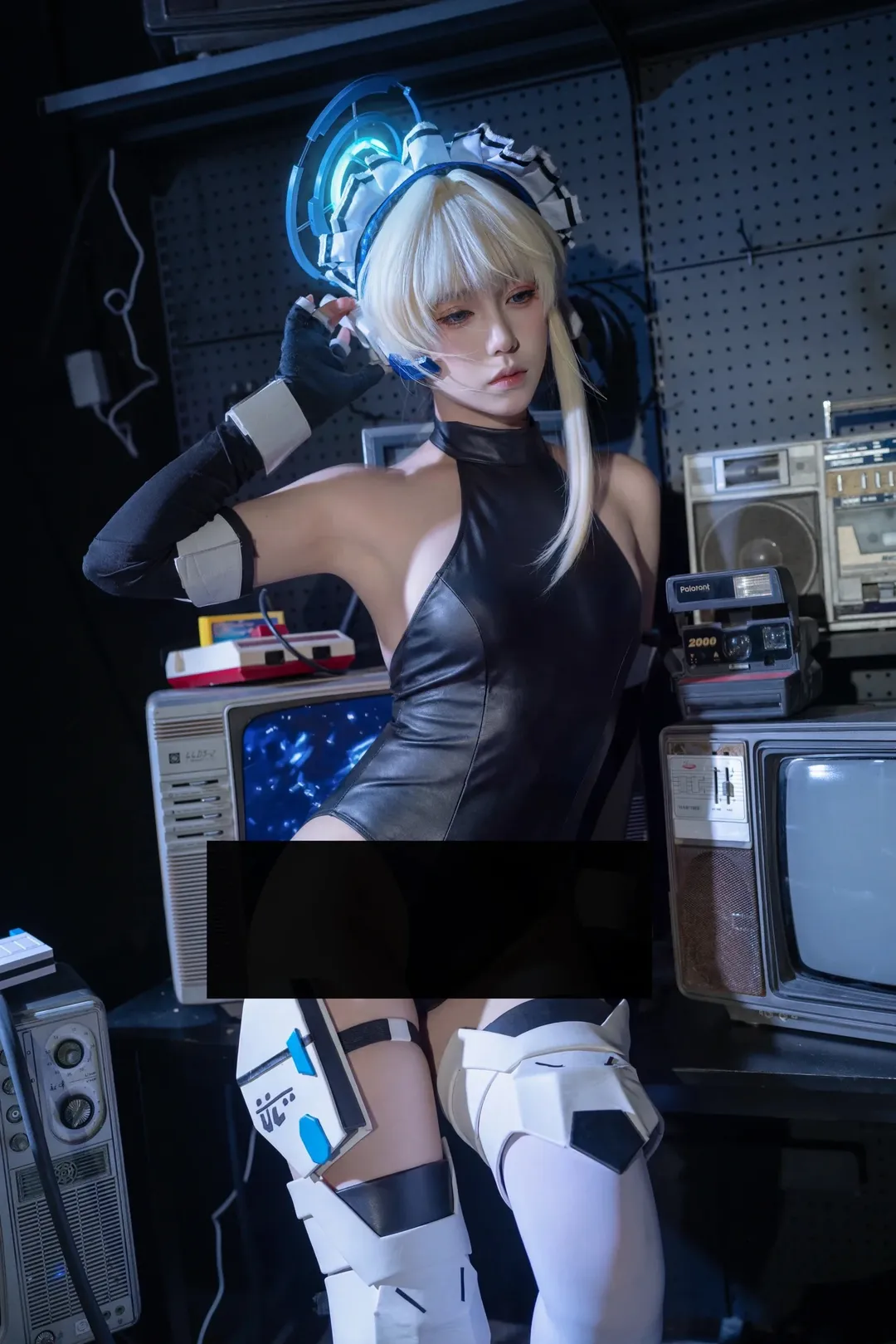 蔚藍檔案, 賽博朋克, cosplay攝影, 飛鳥馬時cos, 阿比舒