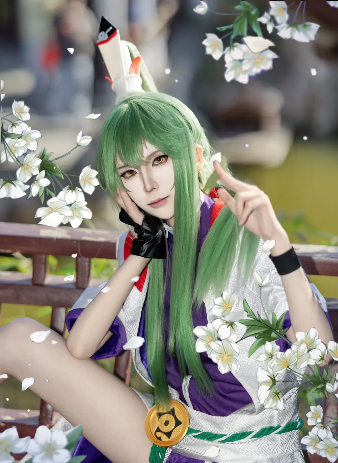 cos正片, 古风cosplay, 园林摄影, 东方纤云cos, 我的大师兄脑子有坑 - 第2张