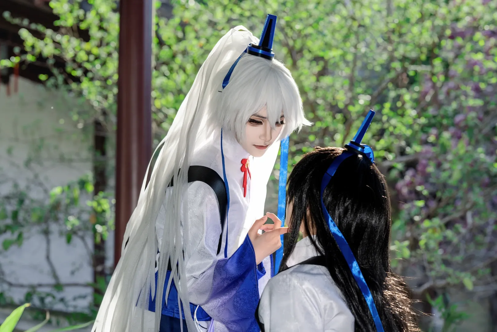 cos正片, 古风cosplay, 园林摄影, 东方纤云cos, 我的大师兄脑子有坑 - 第5张